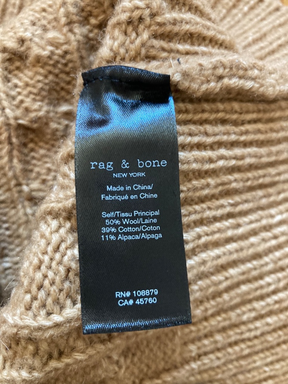 rag & bone "Elizabeth" cable knit vest - LIKE NEW - Picture 4 of 4